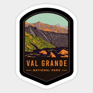 Val Grande National Park Sticker